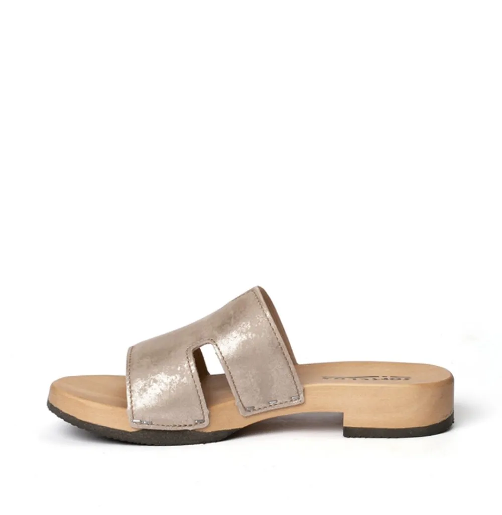 Blida Shiny Cashmere Olive Gold (Hazelnut)<SOFTCLIX Best Sale