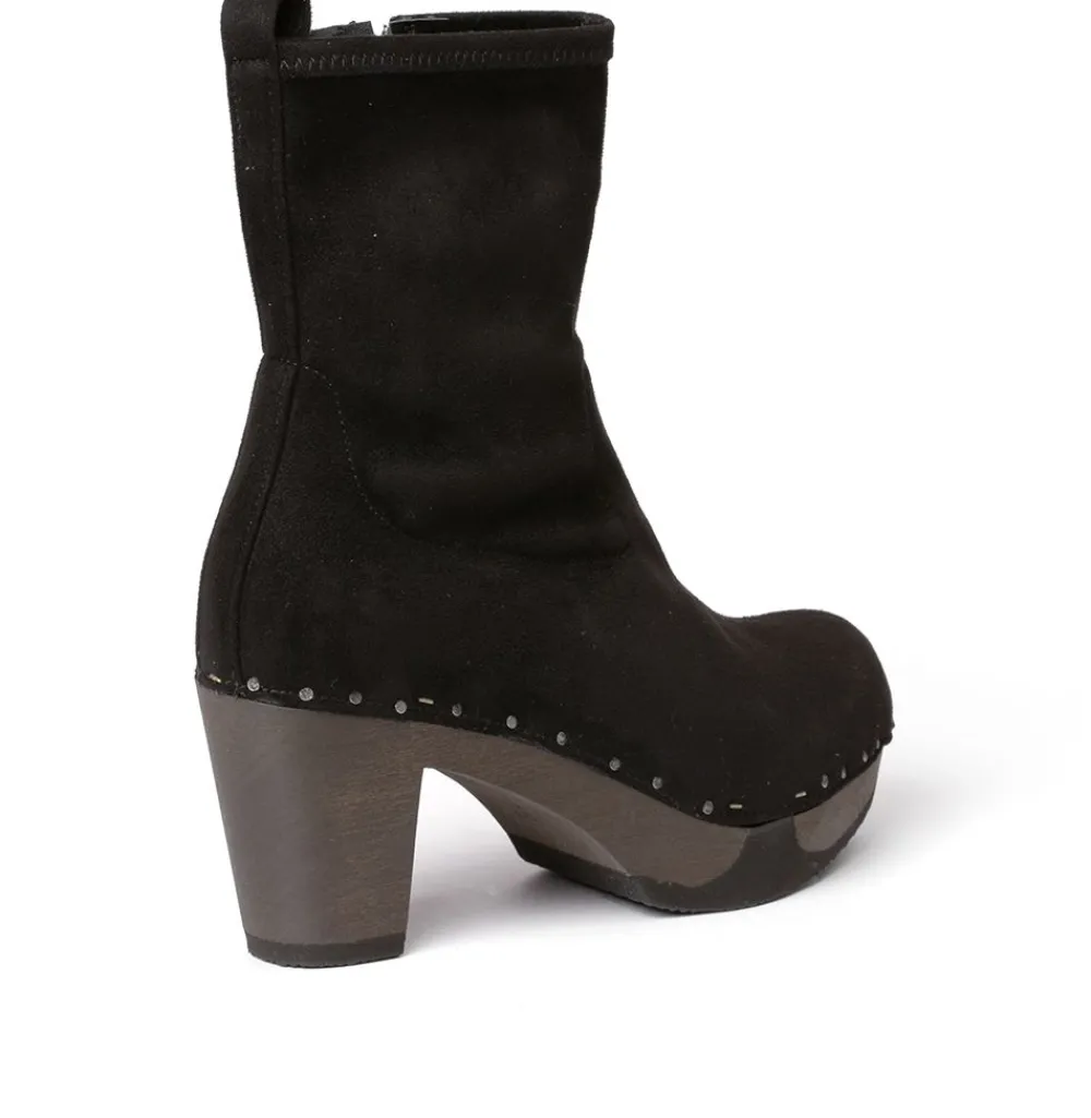 Fabia Vegan Velour Effect Black (Dark)<SOFTCLIX Shop