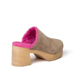 Hanja Cashmere/Plush Taupe/Pink (Nature)<SOFTCLIX Cheap