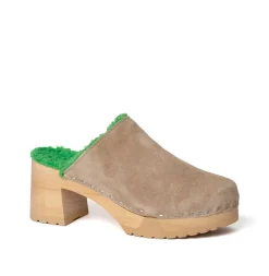 Hanja Cashmere/Plush Taupe/Green (Nature)<SOFTCLIX Best