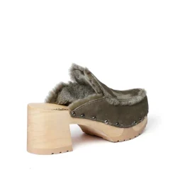 Henni Cashmere/Ls Olive (Nature)<SOFTCLIX Fashion