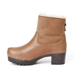 Iris Washed Nappa/Double Face Suede Camel<SOFTCLIX Shop