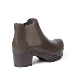 Isabelle Washed Nappa Dark Grey<SOFTCLIX Best Sale