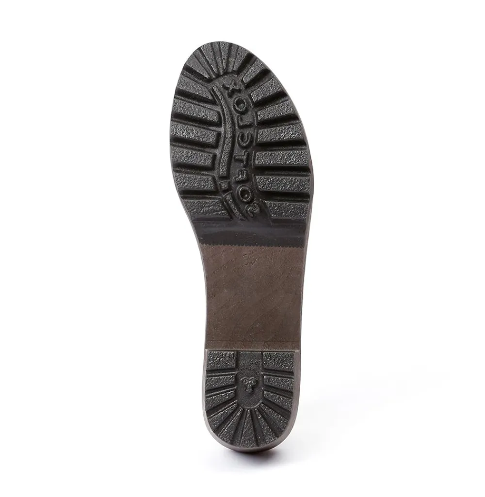 Isabelle Washed Nappa Dark Grey<SOFTCLIX Best Sale