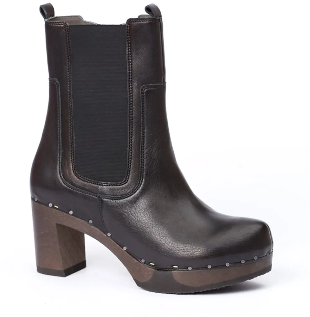 Laurentia Washed Nappa Black<SOFTCLIX Sale