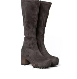 Olivera Vegan Velour Effect Grey (Dark)<SOFTCLIX Flash Sale
