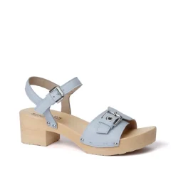 Pepita Nappa Powder Blue (Nature)<SOFTCLIX Sale