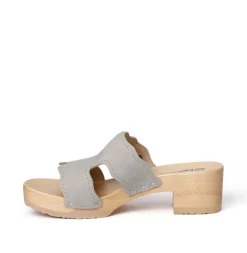 Pernilla Nubuk Light Olive (Nature)<SOFTCLIX Clearance