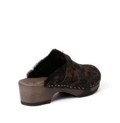Taira Brocade/Lambskin Black (Dark)<SOFTCLIX Sale