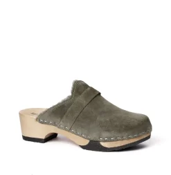 Taira Cashmere/Ls Olive (Hazelnut)<SOFTCLIX Fashion